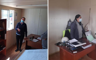 Visita técnica profesionales Unidad Técnica APR, obra APR Ampliación sistema APR San Ramón a Collimallin, Penchucon y Niguen, comuna de Loncoche.