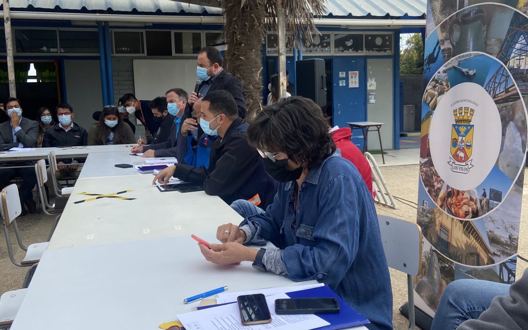 Primera mesa de trabajo en Pichidangui