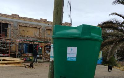 Cuidado de estanques en la vía pública