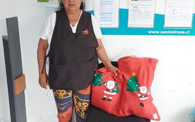 Entrega sacos navideños 2022