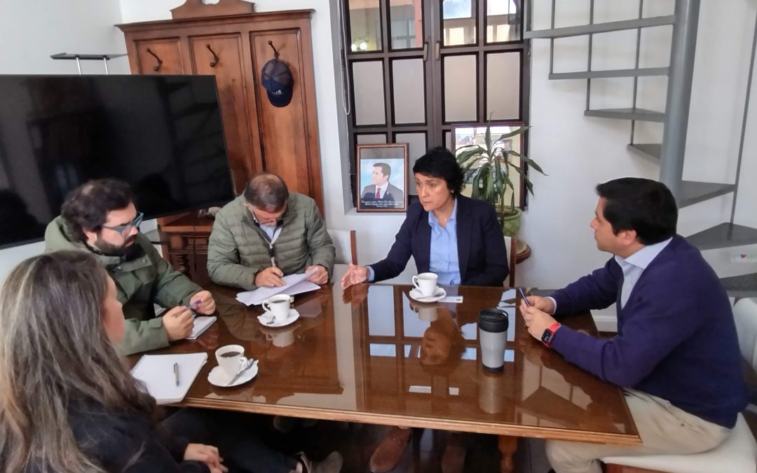 Reunión con alcalde Lautaro