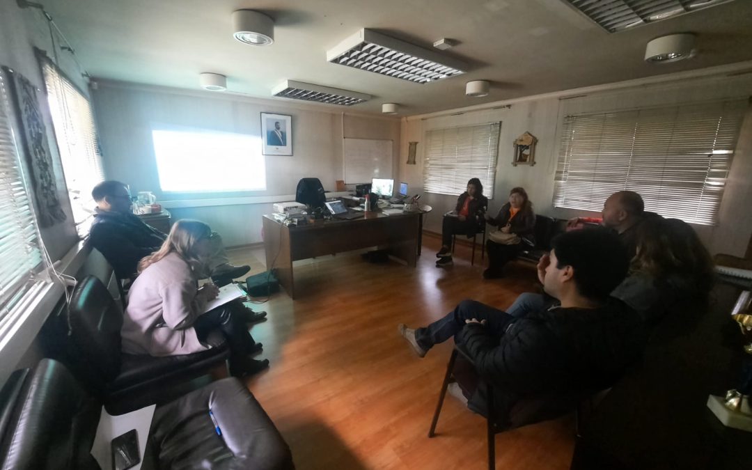 Reunión con Dirección de Obras Hidráulicas y municipalidad de Temuco.