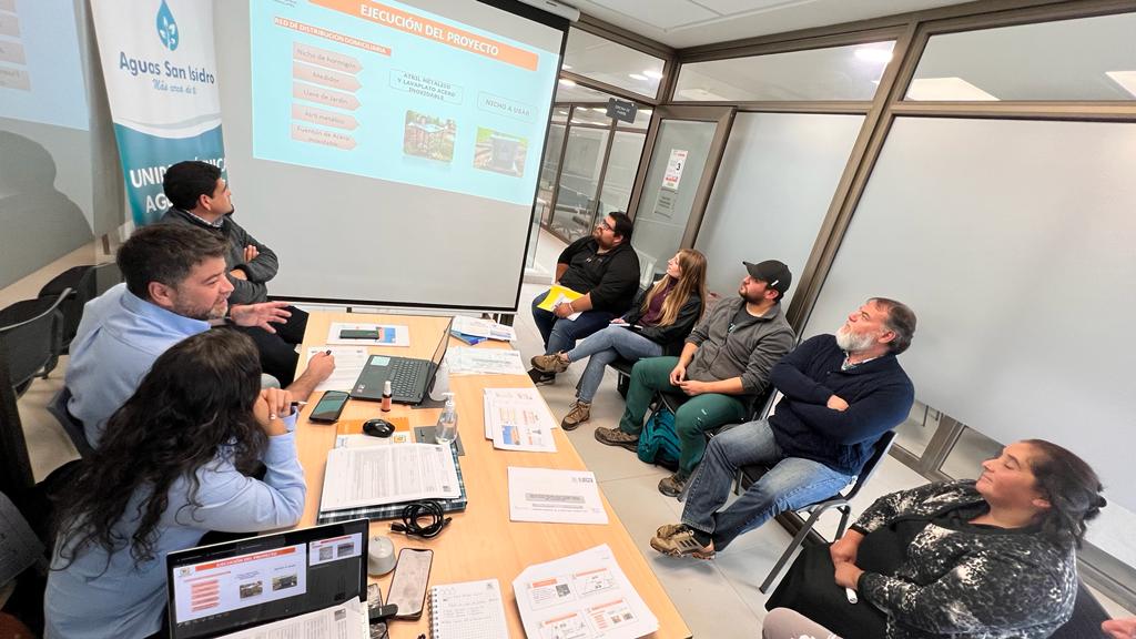 Reunión de inicio del proyecto APR Santa Juana Los Acacios