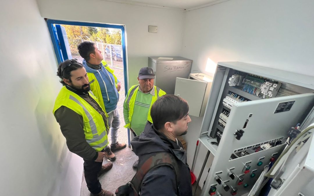 Primera capacitación de Electromecanica a operadores APR San Ramón