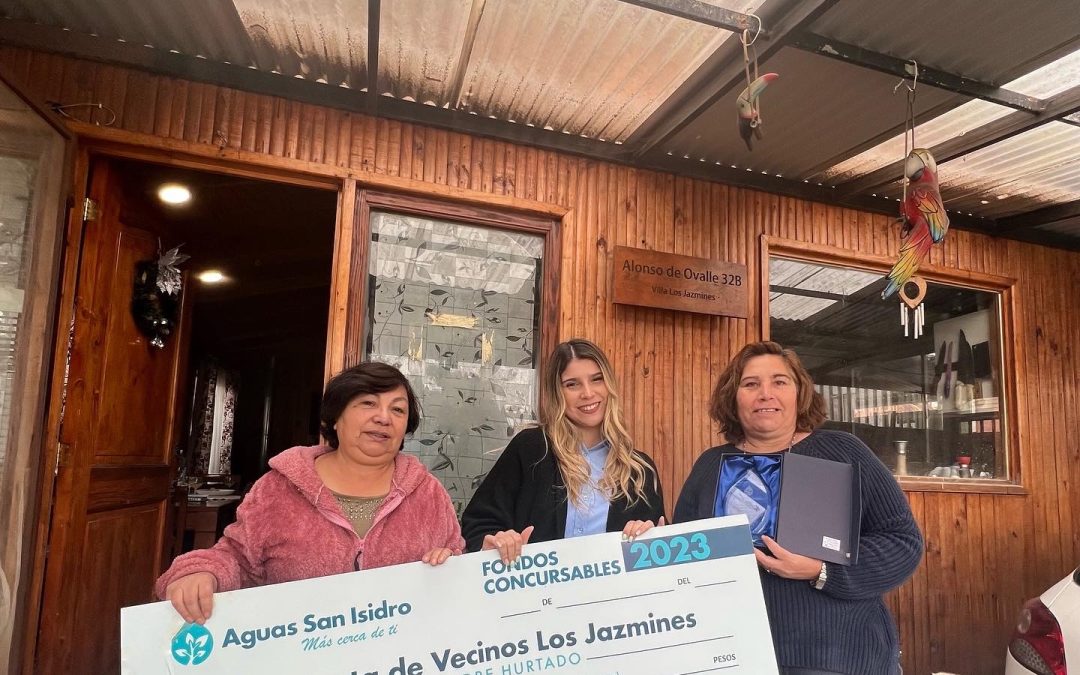 Premiación Junta de Vecinos Los Jazmines, Fondos Concursables 2022