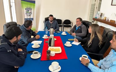 Reunión con Felipe Heredia, alcalde Ilustre Municipalidad de Padre Hurtado