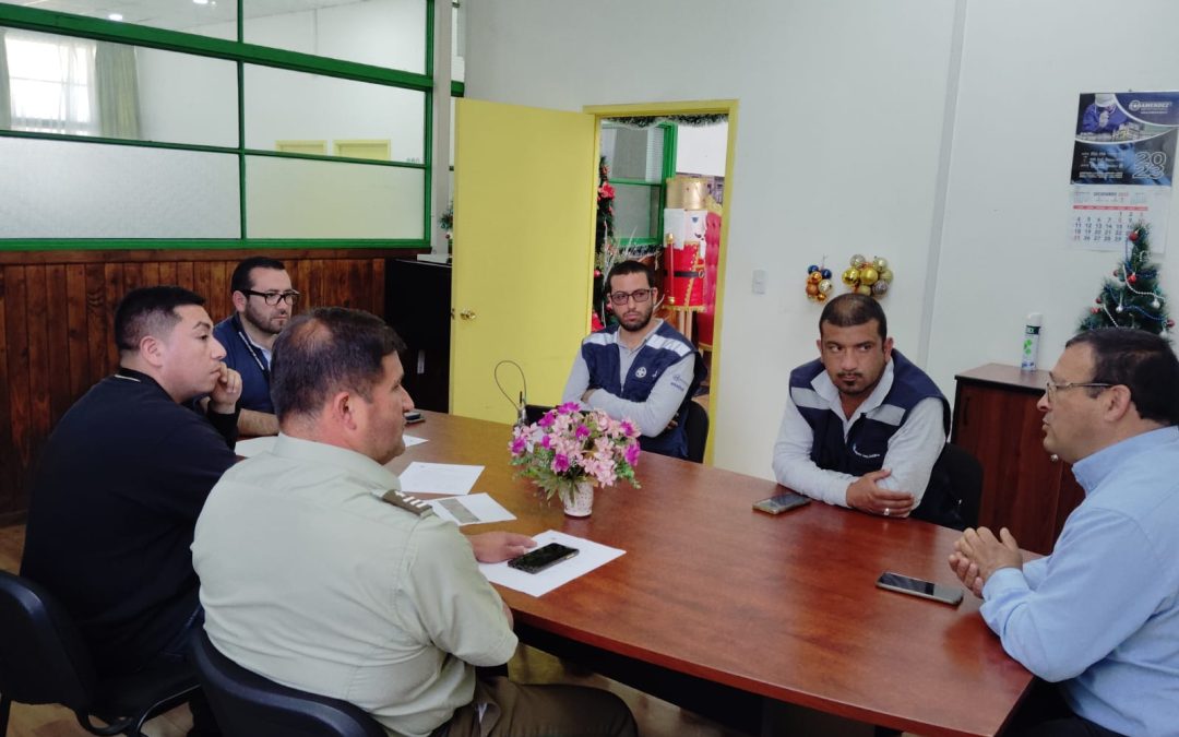 Reunión preventiva de incendios en temporada de verano.