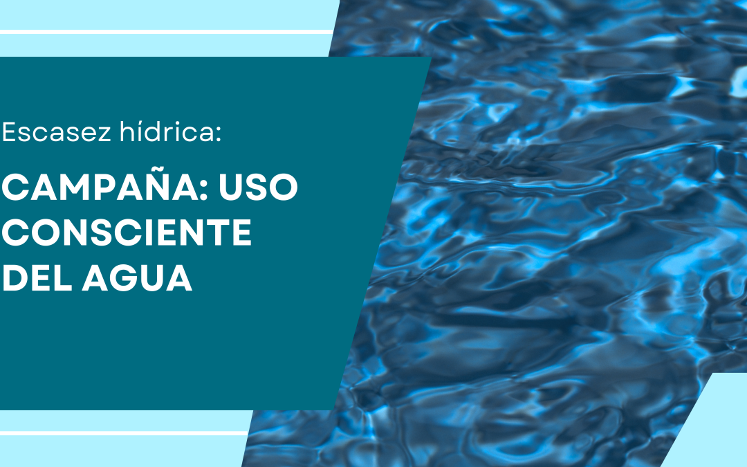 ¡Cuidemos el agua!