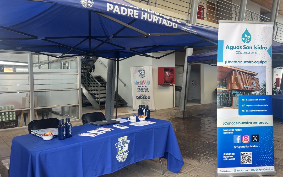 Presentes en la Primera Feria Laboral 2024 Padre Hurtado✅