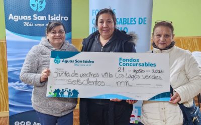 Entrega Fondo Concursable de Desarrollo Comunitario, Villa Los Lagos Verdes.