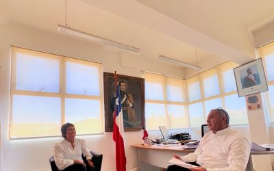 Reunión con alcalde de Til Til📍