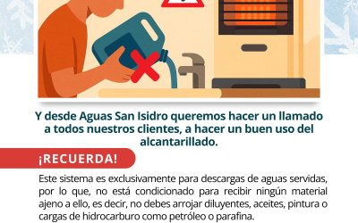 ¡Se acerca el invierno! Cuidemos el alcantarillado