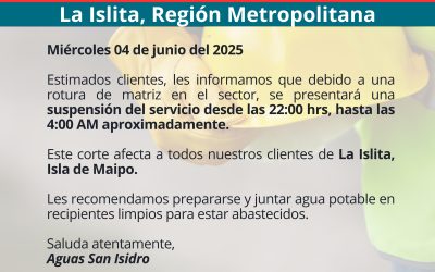 CORTE DE EMERGENCIA | LA ISLITA | MIÉRCOLES 04 DE JUNIO