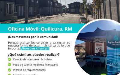 ¡Nuestra oficina móvil llega a Quilicura!