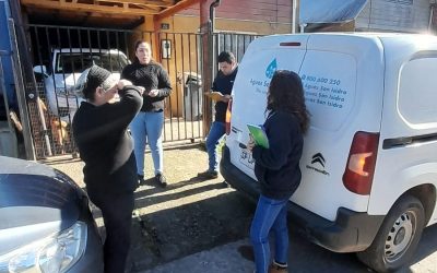 Visita en terreno a nuestros clientes de Los Castaños de Labranza