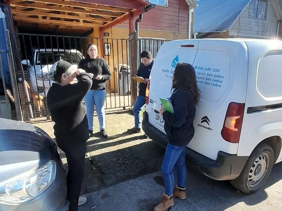 Visita en terreno a nuestros clientes de Los Castaños de Labranza