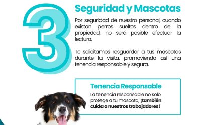 ¡Recomendación N°3 para el correcto acceso a tu medidor de agua potable!