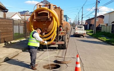 Limpieza en la red de alcantarillado | Labranza