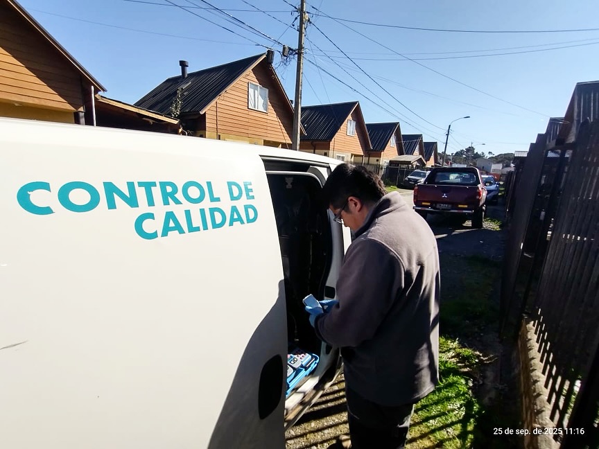 Control de calidad en Puerto Montt