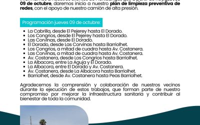 Inicio del Plan de Limpieza Preventiva de Redes en Pichidangui