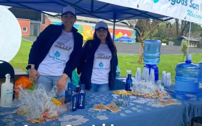 ¡Aguas San Isidro como auspiciador en Color Blaze!