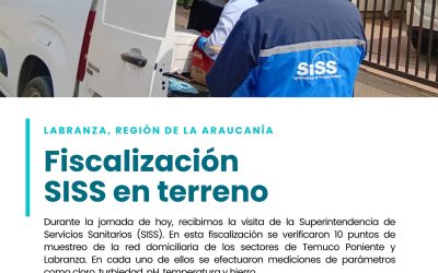 Fiscalización SISS en Labranza