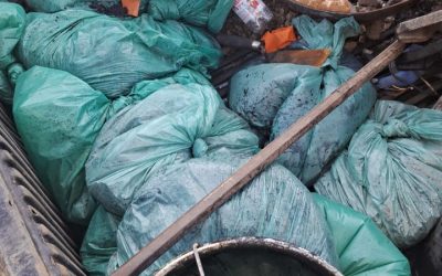 Jornada de limpieza profunda de redes en la localidad de Pichidangui: se retiran 700 kg de residuos