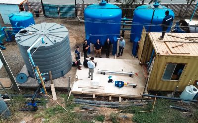 Reforzando el proceso de producción de agua potable con desalación en Los Molles