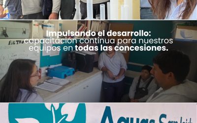 Impulsando el desarrollo: capacitación continua para nuestros equipos en todas las concesiones