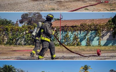 Trabajo colaborativo junto a la Cuarta Compañía de Bomberos de Padre Hurtado