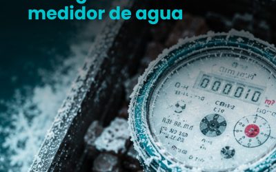 ¡Las heladas pueden dañar tu medidor de agua!