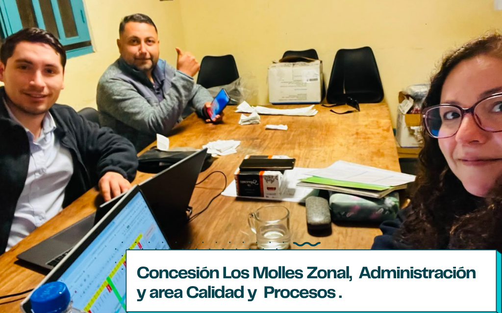El equipo de Calidad y Procesos recorre constantemente nuestras concesiones,apoyando a los colaboradores para mejorar cada operación.